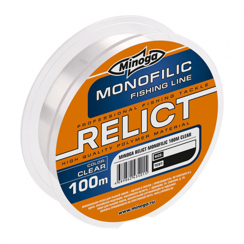 ЛЕСКА MINOGA RELICT CLEAR 